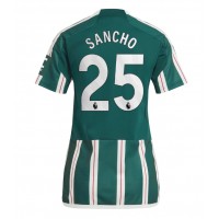 Manchester United Jadon Sancho #25 Bortatröja Dam 2023-24 Kortärmad